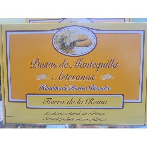 Pastas artesanas de mantequilla Tierra de la Reina 500g