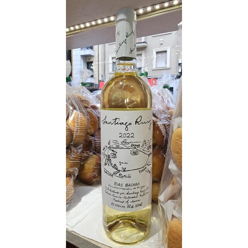 VINO BLANCO ALBARIÑO SANTIAGO RUIZ