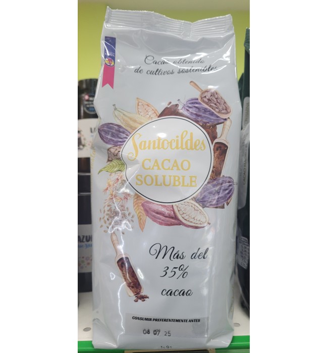 CACAO SOLUBLE SANTOCILDES PAQUETE 500 GR. MAS...