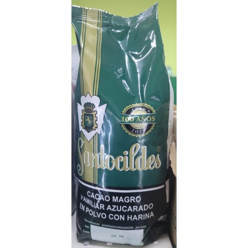 CACAO EN POLVO SANTOCILDES. PAQUETEVDE 750GR