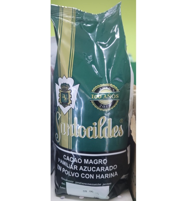 CACAO EN POLVO SANTOCILDES. PAQUETEVDE 750GR