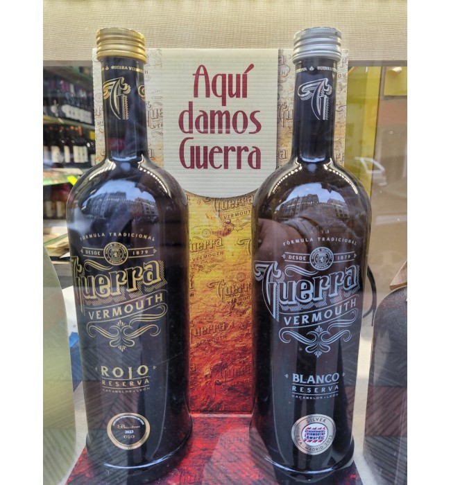 VERMOUTH GUERRA ROJO EXTRA. BOTELLA DE 100 CL