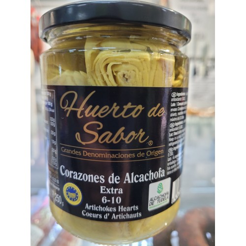 CORAZONES DE ALCACHOFA DE TUDELA , EXTRA 6-10,HUERTA DE...